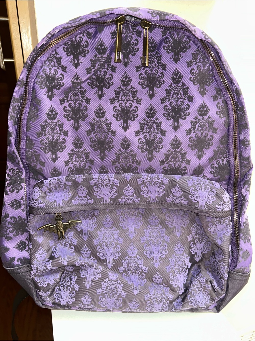 Disneyland Haunted Mansion Print Women's Backpack - Fashionable Everyday Carry